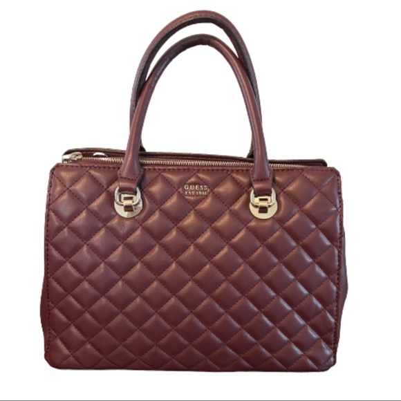 Guess Purse and Wallet Quilted Purse & Wristlet Wallet Matching bag & wallet - Picture 2 of 14